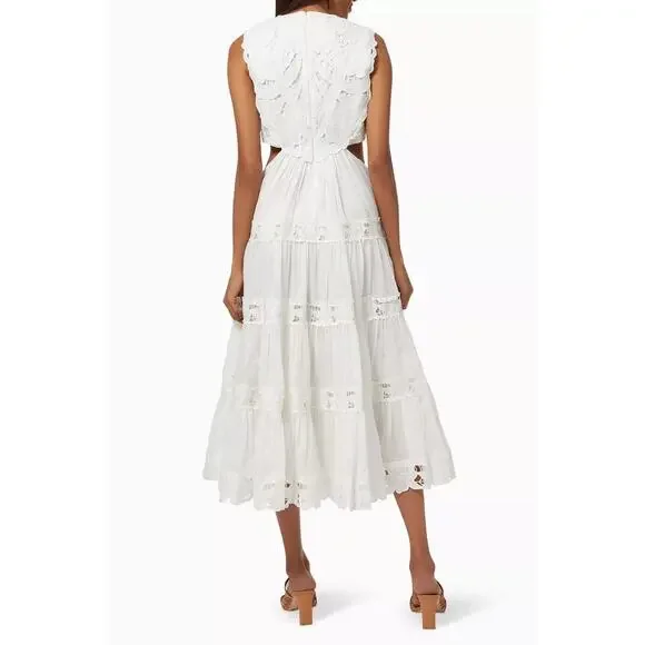 ❤️Zimmermann Linen Midi Dress❤️ - Picture 2 of 2